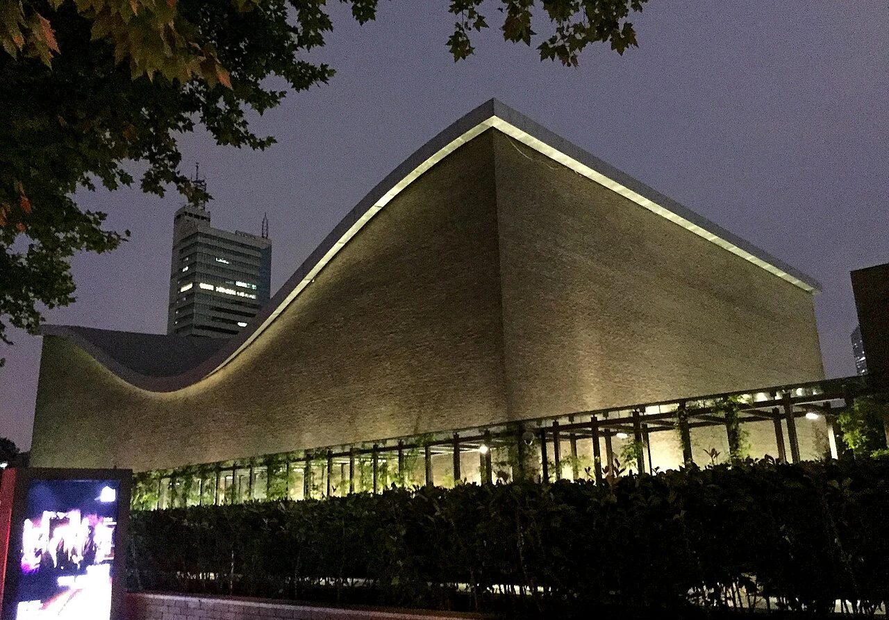 Shanghai Symphony Hall exterior in 2017